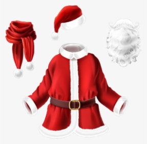 #santa #santahat #santascoat #santabeard - Fancy Dress Santa Claus, HD Png Download, Free Download