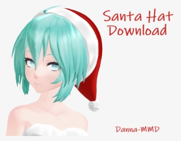 Mmd Santa Hat Dl, HD Png Download, Free Download
