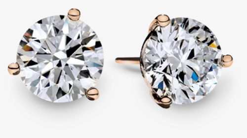 Classics - Diamond Stud Earrings Png, Transparent Png, Free Download