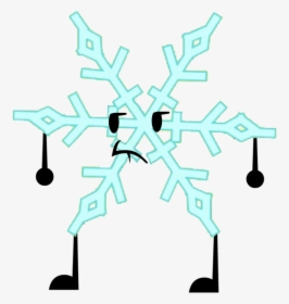 The Object Shows Community Wiki - Battle For Dream Island Snowflake, HD Png Download, Free Download