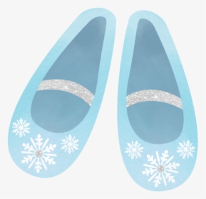 Snow Queen Ballet Slippers-01 - Slipper, HD Png Download, Free Download