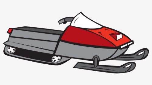 Snowmobile Clipart Drawing - Snowmobile Clipart, HD Png Download, Free Download