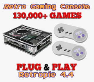 130,000 Games Emulation Console Raspberry Pi - Electronics, HD Png Download, Free Download