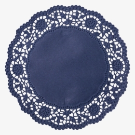 Coloured Doilies Dark Blue, Ø 16 Cm - Placemat, HD Png Download, Free Download