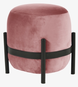 Vega Pouf - Rose/black, HD Png Download, Free Download