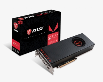 Msi Radeon Rx Vega 64 8g, HD Png Download, Free Download