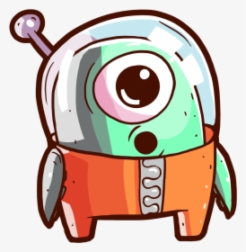 Friendlyalien - Transparent Background Spaceship Cartoon, HD Png Download, Free Download