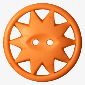 Button With Ten-pointed Star Inscribed In A Circle, - Circle, HD Png Download, Free Download