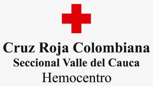 Cruz Roja Banco De Sangre Valle Del Cauca - Cruz Roja Colombiana, HD Png Download, Free Download