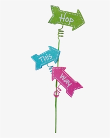 Hop This Way Sign Spray - Illustration, HD Png Download, Free Download