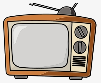Old Tv Clipart - Transparent Background Tv Clipart, HD Png Download, Free Download