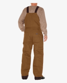 Insulated Duck Bib Overalls Rear - Overall, HD Png Download, Free Download