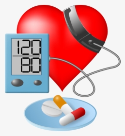 Hypertension Sphygmomanometer Clip Art Vector Heart - Blood Pressure Clipart Png, Transparent Png, Free Download