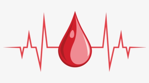 Heartbeat Vector Png - Icon Blood Donation Png, Transparent Png, Free Download