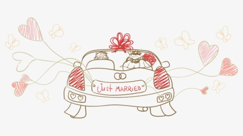 Thumb Image - Just Married Clipart, HD Png Download, Free Download