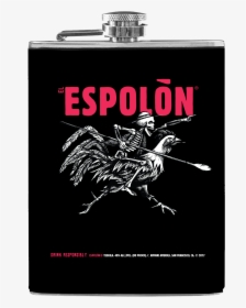 Espolon Deadpool Vap Flask 122117 0001 2 - Espolon Tequila Art, HD Png Download, Free Download