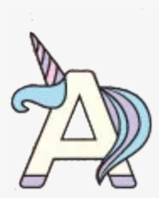#alphabet #letters #unicornletters #letter #unicorns - Alphabet A Letter, HD Png Download, Free Download