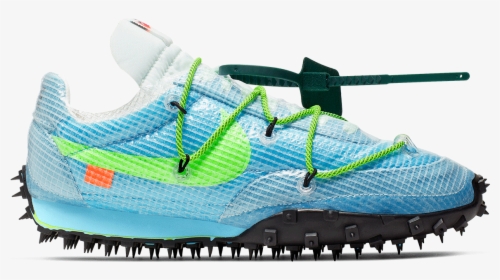 Wmns Waffle Racer X Off-white Blue - Off White Waffle Runner, HD Png Download, Free Download