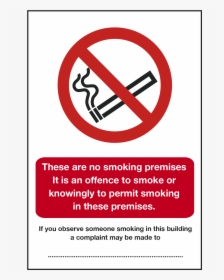 Scottish No Smoking In These Premises Sign"  Title="scottish - No Smoking On These Premises Sign, HD Png Download, Free Download