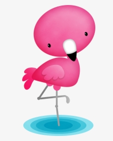 Transparent Flamingo Clipart - Transparent Background Cute Flamingo Clipart, HD Png Download, Free Download