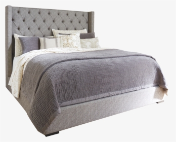 B603 74 Ashley , Png Download - Ashley Furniture Grey Queen Bed, Transparent Png, Free Download