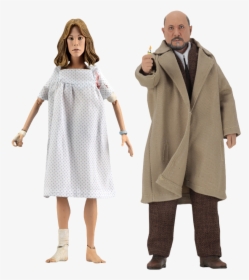 Dr Loomis & Laurie Strode Clothed 8” Action Figure - Neca Halloween 2 Figures, HD Png Download, Free Download