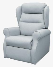 Reclining Armchair Manual Push Back Operation With - Club Chair, HD Png Download, Free Download