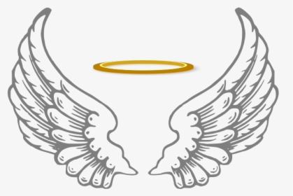 Halo And Wings Png, Transparent Png, Free Download