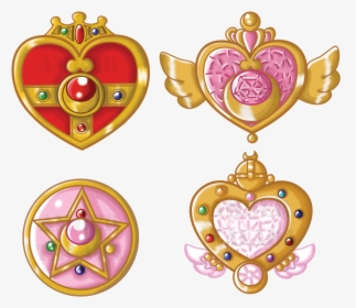 Transparent Sailor Moon Brooch Png - Sailor Moon Crystal Locket, Png Download, Free Download