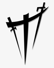 Angle,monochrome Photography,symbol - Symbols Of Priest Clip Art, HD Png Download, Free Download
