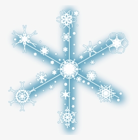Transparent Snowflake Frame Png - Christmas Snowflakes, Png Download, Free Download