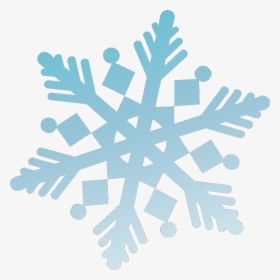 12 Blue Snowflake Window Cling Window Flakes - Blue Snowflake Png, Transparent Png, Free Download