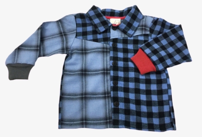 Blue Flannel - Hibou Clothing - Plaid, HD Png Download, Free Download
