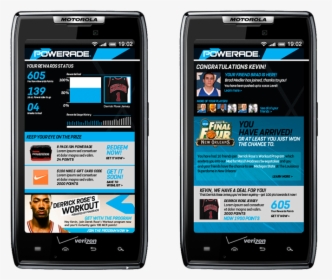 Powerade Mobile1 - Motorola Droid Razr, HD Png Download, Free Download