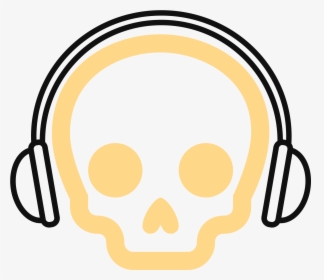 Skull Headphones, HD Png Download, Free Download