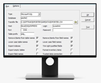 Exporter For Adagio Desktop - Computer Monitor, HD Png Download, Free Download