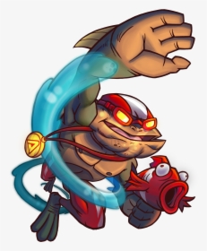Froggy G Information Awesomenauts - Froggy G Awesomenauts, HD Png Download, Free Download