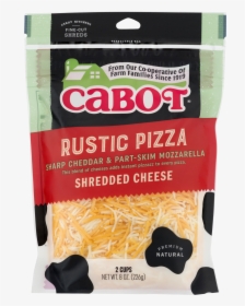 Cabot Cheese, Shredded, Fine Cut, 4 Cheese Mexican - Cabot Fiery Jack Shredded Cheese, HD Png Download, Free Download