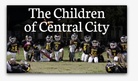 The Children Of Central City"   Class="img Responsive - Sprint Football, HD Png Download, Free Download