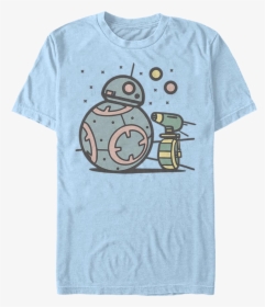 The Rise Of Skywalker Droids Bb 8 And D O Star Wars - T Shirt Nintendo 64, HD Png Download, Free Download
