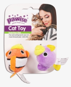 Fish Cat Toy - Meow Meow Life Cat Teaser Pawise, HD Png Download, Free Download