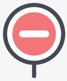 No Entry Icon - Traffic Sign, HD Png Download, Free Download