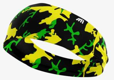 Colors Yellow Green Black Oregon Ducks Crossfit Gym - Colorful Headband Png, Transparent Png, Free Download