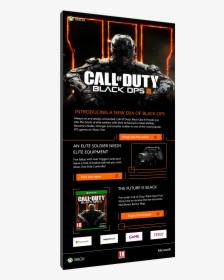 Cod Blops-3 Prelaunch X1 V2 - Flyer, HD Png Download, Free Download