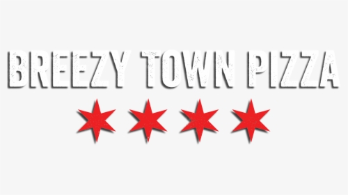 Breezy Town Pizza Logo - Star, HD Png Download, Free Download