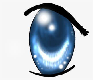 Image Transparent Library Blue Eyes Anime Pencil And - Fish Eye Drawing Step By Step, HD Png Download, Free Download
