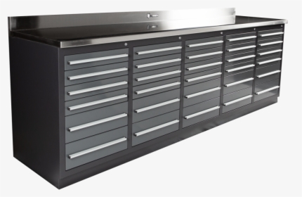 Heavy Duty Workbench With Drawers - Cabinetry, HD Png Download, Free Download