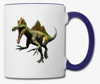 Spinosaurus,the Largest Dinosaur Contrast Coffee Mug - Spinosaurus Png, Transparent Png, Free Download