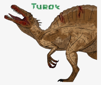Old Sketch Made New - Turok Spinosaurus, HD Png Download, Free Download