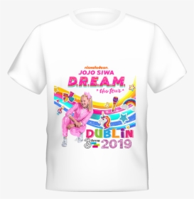Jojo Siwa Tshirtsprinting - Jojo Siwa Dream Tour 2020, HD Png Download, Free Download